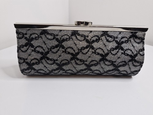 Clutch bag black sparkly - , for