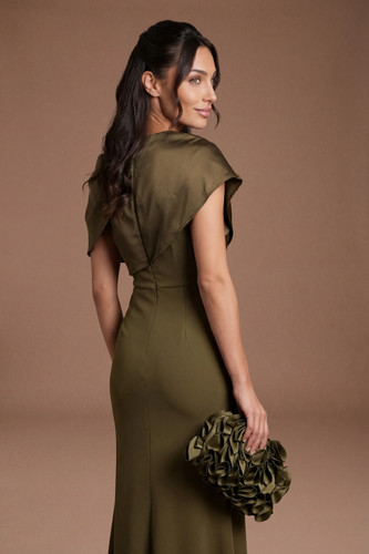 Coast olive clutch womens - coast,