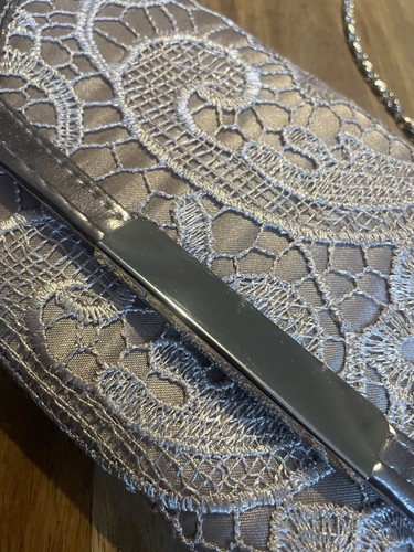 Clutch bag floral taupe - floral,