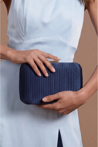 Coast navy clutch womens - navy,