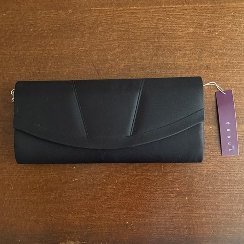 Debut clutch bag black prom - bag,