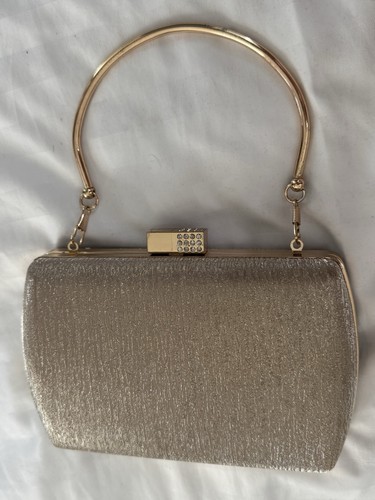 Champagne gold hard - &, hard‑case