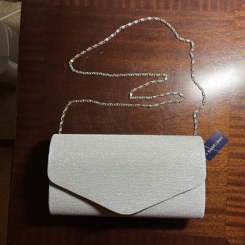New silver clutch bag - clutch,
