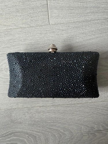 Beth navy studs rhinestone - beth, j