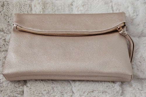 Ladies blush clutch - bag., ideal